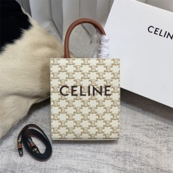 Celine Hand Bag,Shoulder Bags 008 Triomphe Mini Tote 