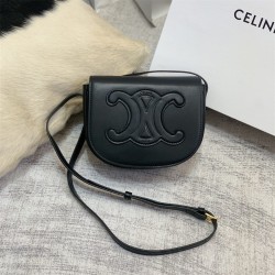 Celine Shoulder Bags 001 FOLCO Saddle Bag 