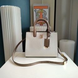 Burberry Mini Frances Bag In White