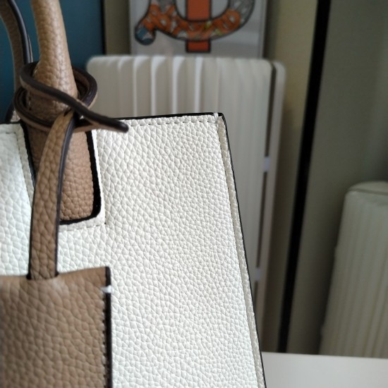 Burberry Mini Frances Bag In White