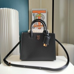 Burberry Mini Frances Bag In Black