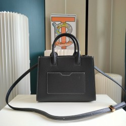 Burberry Mini Frances Bag In Black