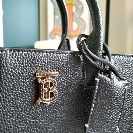 Burberry Mini Frances Bag In Black