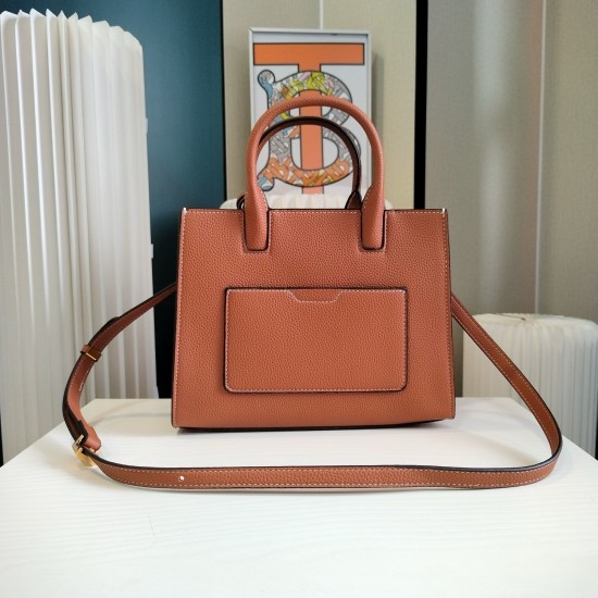 Burberry Mini Frances Bag In Orange