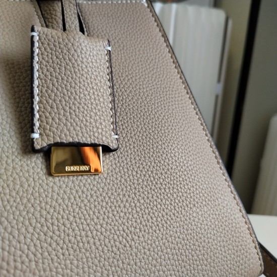 Burberry Mini Frances Bag In Camel