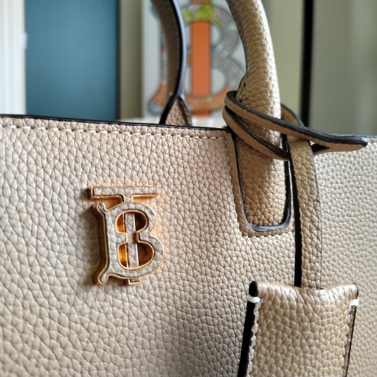 Burberry Mini Frances Bag In Camel