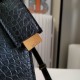 Burberry Mini Frances Bag in Black Crocodile-Effect