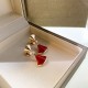 BVLGARI DIVAS' DREAM Earrings With Red Mother-of-pearl