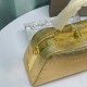 BVLGARI Serpentine Small Top Handle Bag in Gold