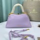 BVLGARI Serpentine Small Top Handle Bag in Violet