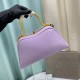 BVLGARI Serpentine Small Top Handle Bag in Violet