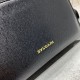 BVLGARI Leather Shoulder Bag In Black 