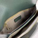 BVLGARI Leather Shoulder Bag In Teal 