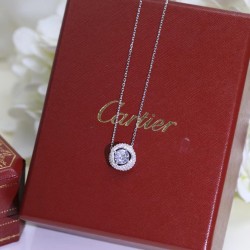 Cartier Full Diamond Necklace 45cm Length Adjustment