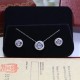 Cartier Full Diamond Necklace 45cm Length Adjustment