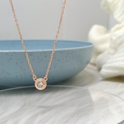 Cartier Necklace With Diamonds,White Gold,Rose Gold