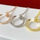 Cartier Juste Un Clou Necklace With Diamonds,Rose Gold,White Gold,Yellow Gold