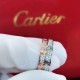 Cartier Love Ring With Diamonds Small Model White Gold Yellow Gold Rose Gold