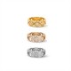 Chanel Coco Crush Ring With Diamonds Quilted Motif Small Version