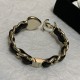 Chanel Heart Bracelet in White