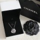 Chanel FIL DE CAMÉLIA NECKLACE 18k White Gold, Diamonds