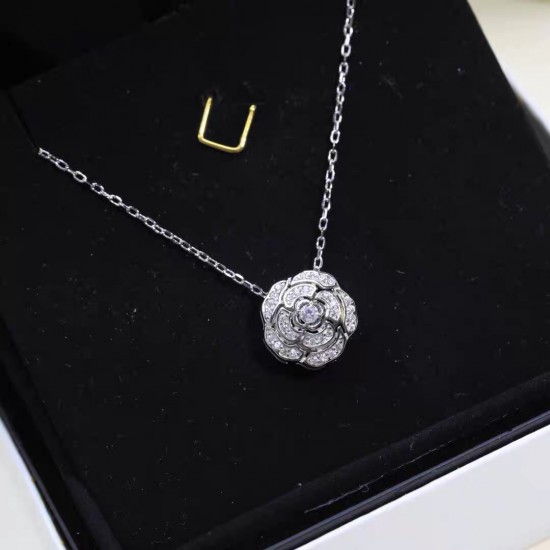 Chanel Camellia Diamond Necklace