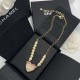 Chanel Pearl Heart Necklace