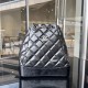 CHANEL  Backpack 003 Oil Wax Rhombus Backpack Cowhide Chain Backpack