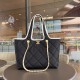 Chanel Coco Beach Tote Handbag in Black