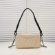 Chanel Cambon Pochette Quilted Leather in Beige