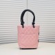 Chanel Cambon Tote Shopping Bag in Pink