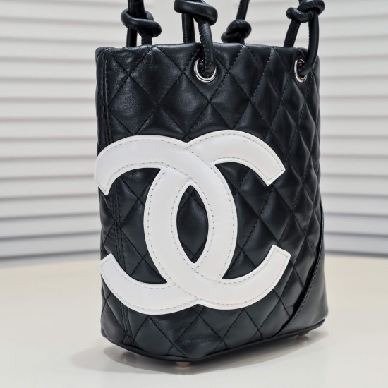 Chanel Cambon Tote Shopping Bag in Black