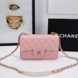 Chanel Mini Classic Flap Caviar Handbag