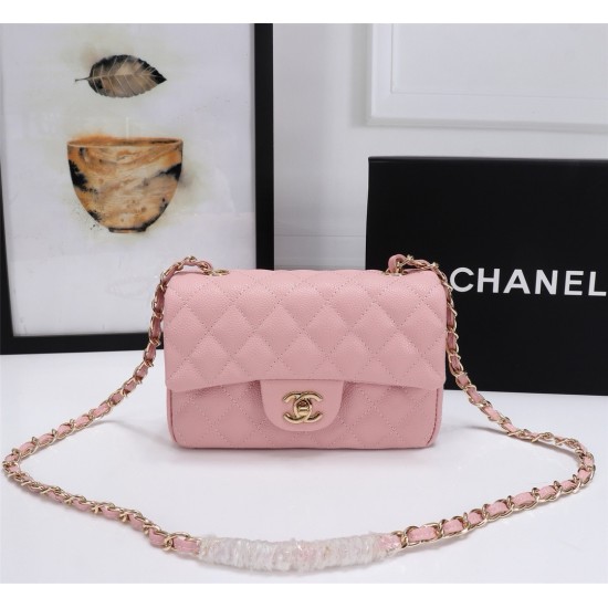 Chanel Mini Classic Flap Caviar Handbag