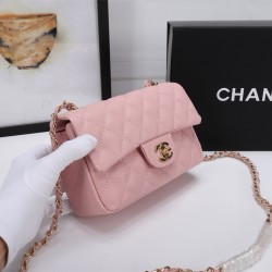 Chanel Mini Classic Flap Caviar Handbag