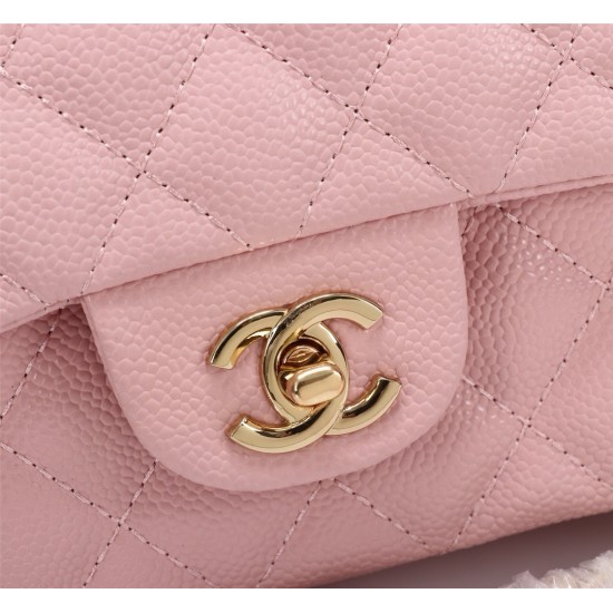 Chanel Mini Classic Flap Caviar Handbag