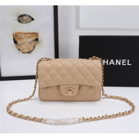 Chanel Mini Classic Flap Caviar Handbag