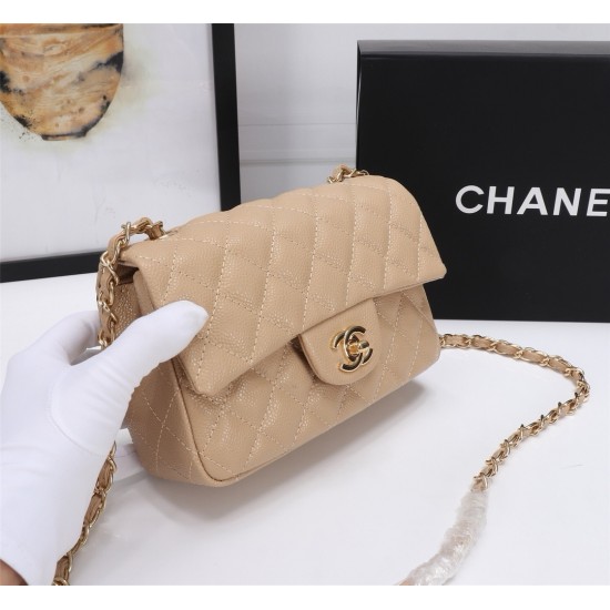 Chanel Mini Classic Flap Caviar Handbag