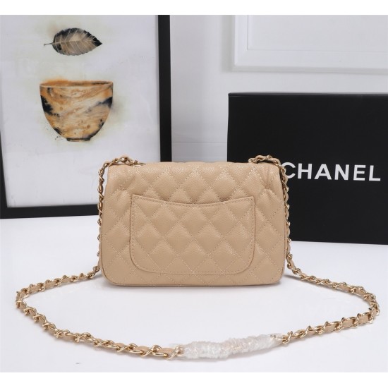 Chanel Mini Classic Flap Caviar Handbag