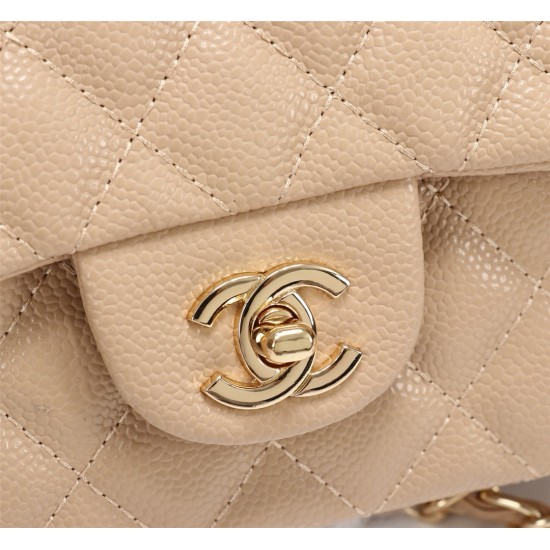 Chanel Mini Classic Flap Caviar Handbag