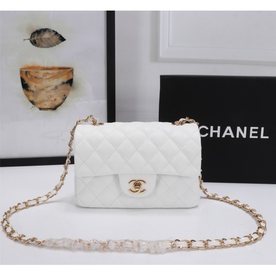 Chanel Mini Classic Flap Caviar Handbag