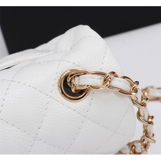 Chanel Mini Classic Flap Caviar Handbag