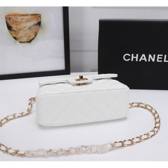 Chanel Mini Classic Flap Caviar Handbag