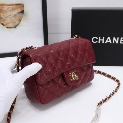 Chanel Mini Classic Flap Caviar Handbag