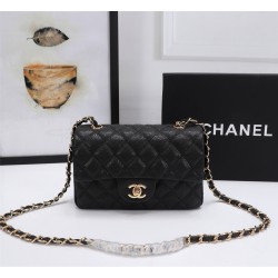 Chanel Mini Classic Flap Caviar Handbag