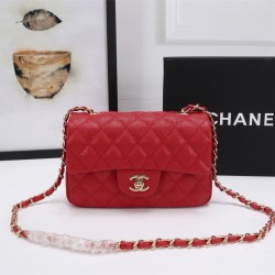 Chanel Mini Classic Flap Caviar Handbag