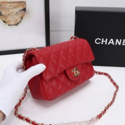 Chanel Mini Classic Flap Caviar Handbag