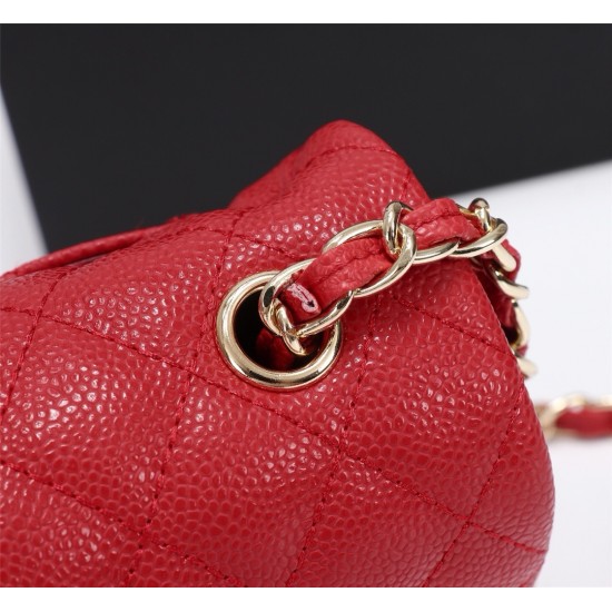 Chanel Mini Classic Flap Caviar Handbag