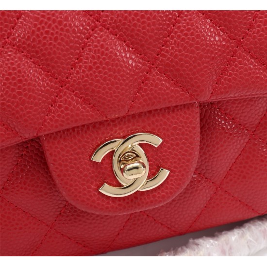 Chanel Mini Classic Flap Caviar Handbag