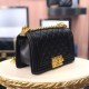 Chanel Boy Flap Mini in Quilted Caviar Lambskin - Black with Gold Hardware